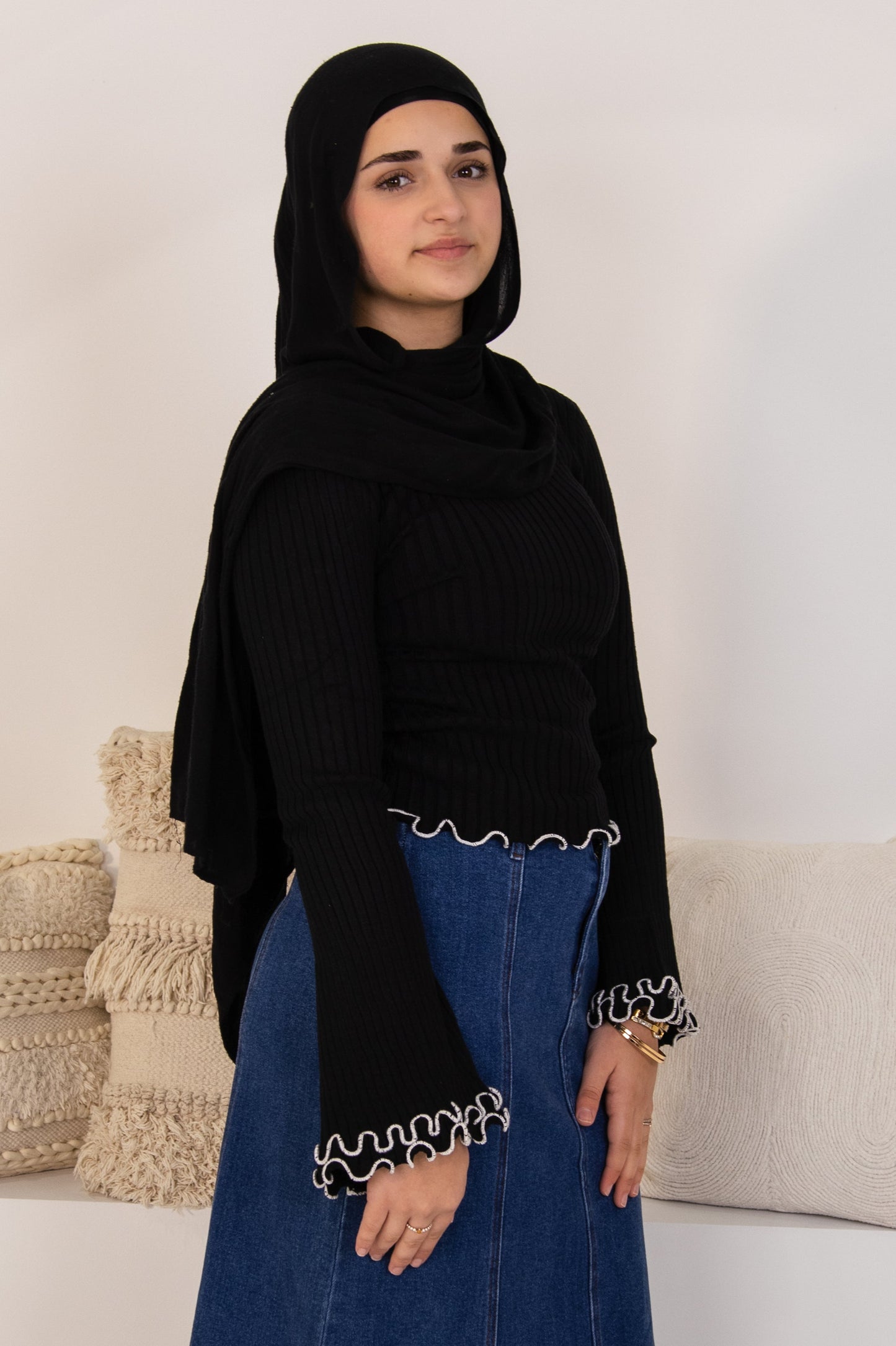 Twirl Top Flare Sleeves