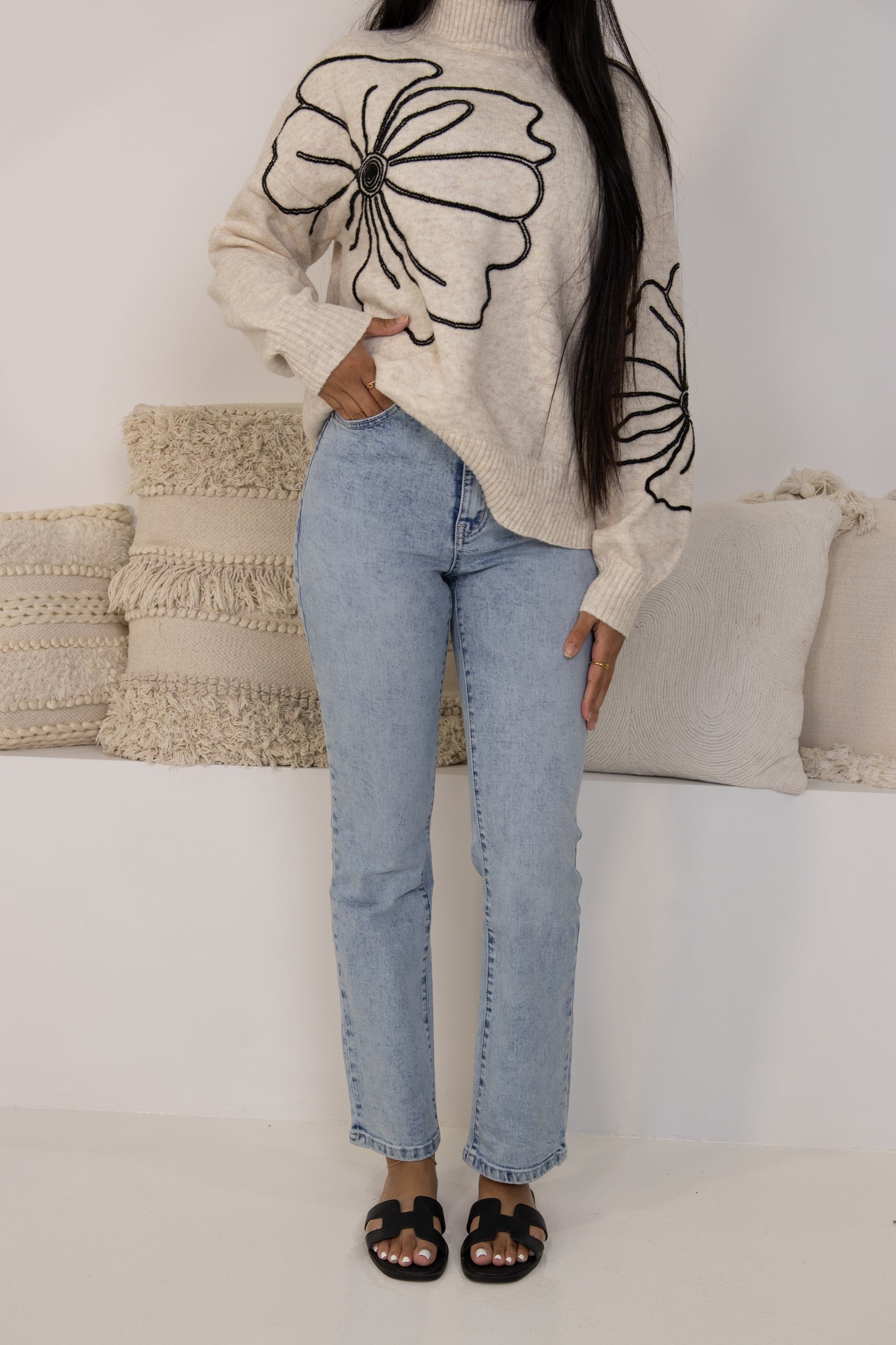 Classic light washed jeans